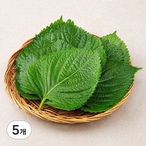 곰곰 GAP인증 밀양 깻잎, 30g, 5팩