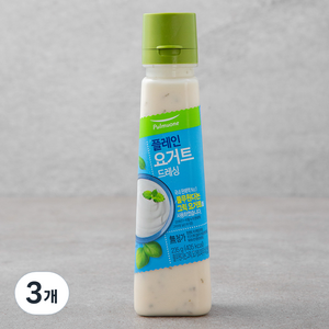 풀무원 플레인요거트 드레싱, 235g, 3개