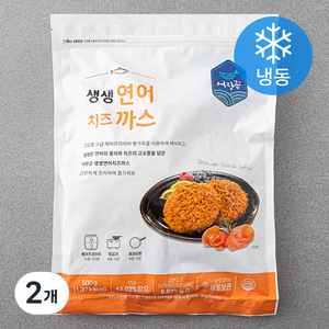 어장금 생생연어 치즈까스 (냉동), 500g, 2개