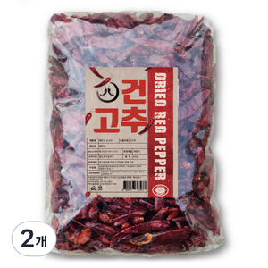 건고추, 500g, 2개