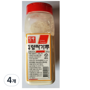 초야 양파가루, 400g, 4개