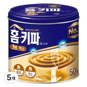 헨켈 홈키파 디 모기향, 650g, 5개