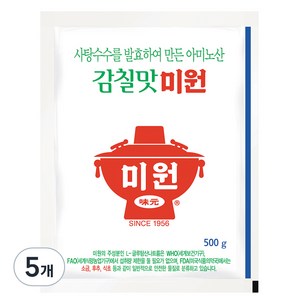 미원 감칠맛, 500g, 5개