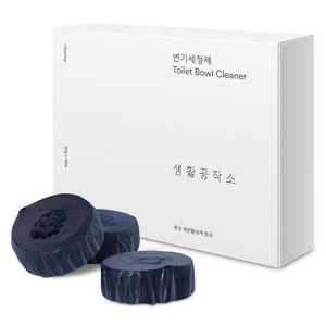 생활공작소 변기 세정제 16p, 40g, 1개