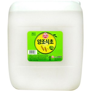 오뚜기 양조식초, 1개, 18L