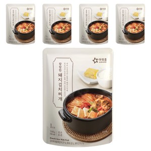 아워홈 칼칼한 돼지김치찌개, 300g, 5개