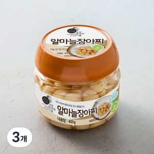 순창문옥례식품 알마늘장아찌, 400g, 3개