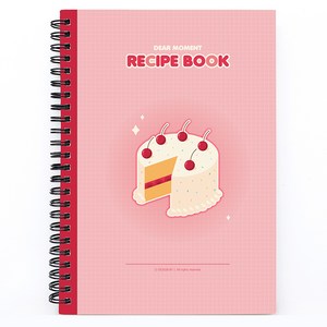 제이밀크 맛있는 기록 달콤한 케이크 레시피북, 블랙(내지), 1개