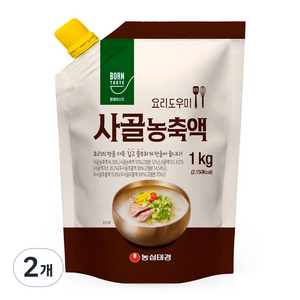 본테이스트 사골 농축액, 1kg, 2개