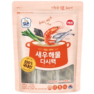 해표 새우 해물 다시팩, 150g, 1개