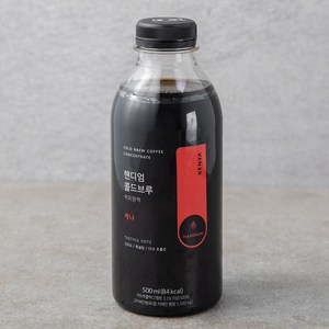 핸디엄 냉장 콜드브루 커피원액 케냐, 500ml, 1개