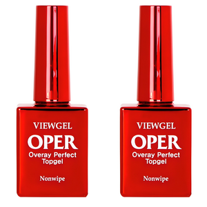 뷰젤 OPER 오버레이 오빠 탑 젤, 10ml, 2개