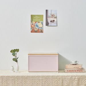 씨밀렉스 래폴드 모듈서랍장 400 레귤러 1단 L, 무디파스텔 핑크