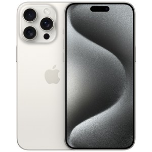 Apple 정품 아이폰 15 Po Max 자급제, 화이트티타늄, 256GB