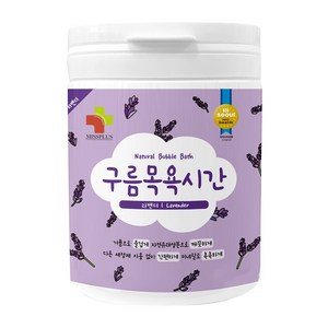 미스플러스 구름목욕시간 입욕파우더 대팩 라벤더, 500g, 1개