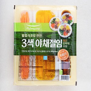 풀무원 삼색 야채절임, 450g, 1개