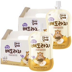 아이꼬야 안심 배도라지 유아음료, 100ml, 40개