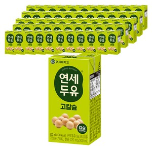 연세두유 고칼슘, 200ml, 120개