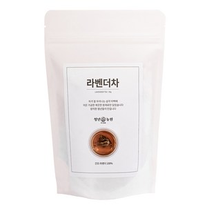 청년농원 저온가공 라벤더차 삼각티백, 1g, 50개입, 1개