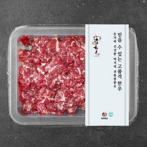 전통참한우 양지 2등급 국거리용 세절 (냉장), 300g, 1개