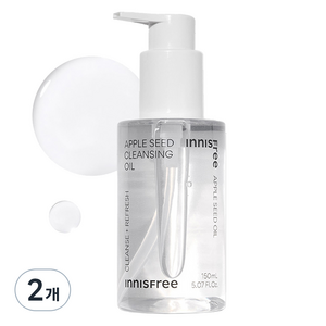 이니스프리 애플 씨드 클렌징 오일, 150ml, 2개