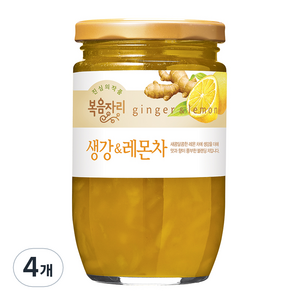 복음자리 생강 앤 레몬차, 500g, 1개입, 4개