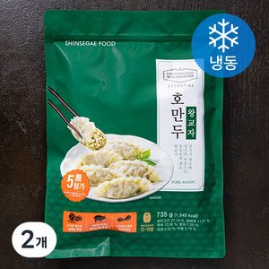 신세계푸드 호텔컬렉션 에센셜 호만두 왕교자 (냉동), 735g, 2개