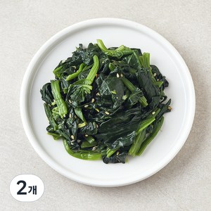 킨더가든 우리아이 시금치나물, 80g, 2개