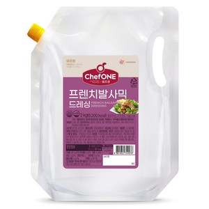 쉐프원 프렌치 발사믹 드레싱, 2kg, 1개