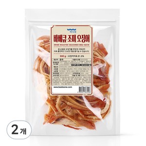 바다원 바베큐 오징어 오리지널, 300g, 2개