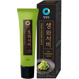 청정원 생와사비, 1개, 40g