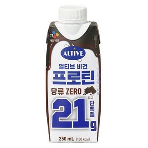 얼티브 비건 프로틴 초코, 250ml, 1개