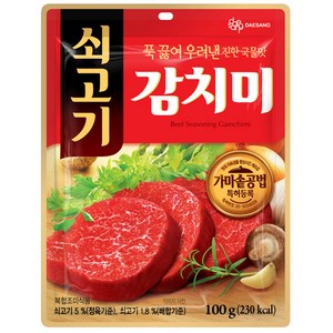 대상 쇠고기 감치미, 100g, 1개