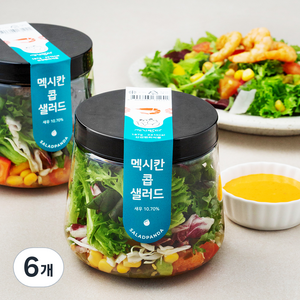 세끼판다 멕시칸콥 샐러드, 187g, 6개