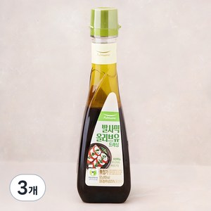 풀무원 발사믹올리브유드레싱, 525g, 3개