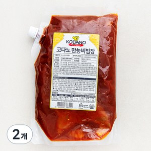 코다노 만능비빔장, 2kg, 2개