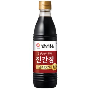 햇살담은 두번달여 더 진한 진간장 골드, 500ml, 1개