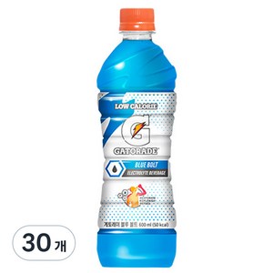 게토레이 블루 볼트 스포츠음료, 600ml, 30개