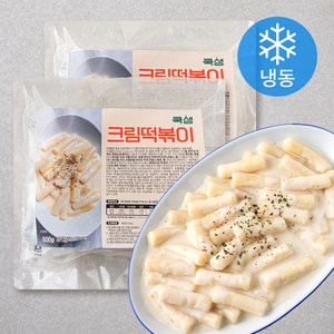 쿡생 크림떡볶이 2회분 (냉동), 600g, 2개