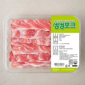 생생포크 한돈 등심꽃살 (냉장), 1kg, 1개