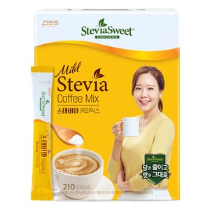 펄세스 마일드 스테비아 커피믹스, 9.6g, 210개입, 1개