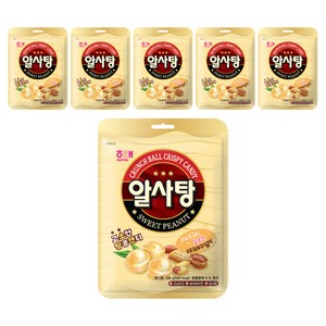 해태제과 알사탕, 126g, 6개