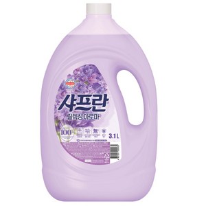 샤프란 섬유유연제 릴렉싱아로마 본품, 3.1L, 1개