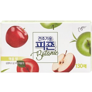 피죤 건조기용 시트 섬유유연제 애플밤, 1개, 130매