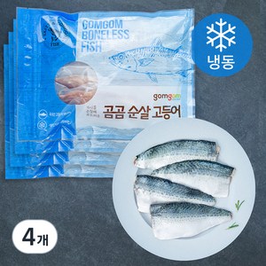 곰곰 순살 고등어 (냉동), 500g, 4개