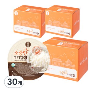 곰곰 소중한 우리쌀 밥, 200g, 30개