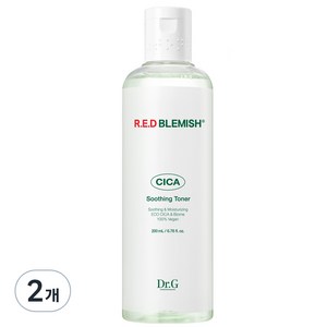 닥터지 레드 블레미쉬 시카 수딩 토너, 200ml, 2개