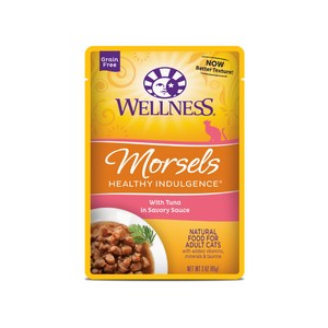 웰니스 고양이 헬시 인덜전스 머셀 습식사료 파우치, 85g, 24개