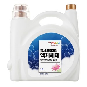 탐사 프리미엄 온가족 액체 세탁세제, 5.5L, 1개