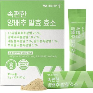 비타민마을 속편한 양배추 발효 효소 30p, 60g, 1개